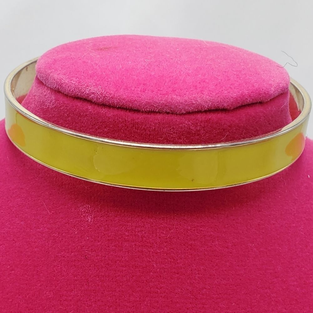 🔺️Kate Spade Yellow Bangle Bracelet - Picture 7 of 8